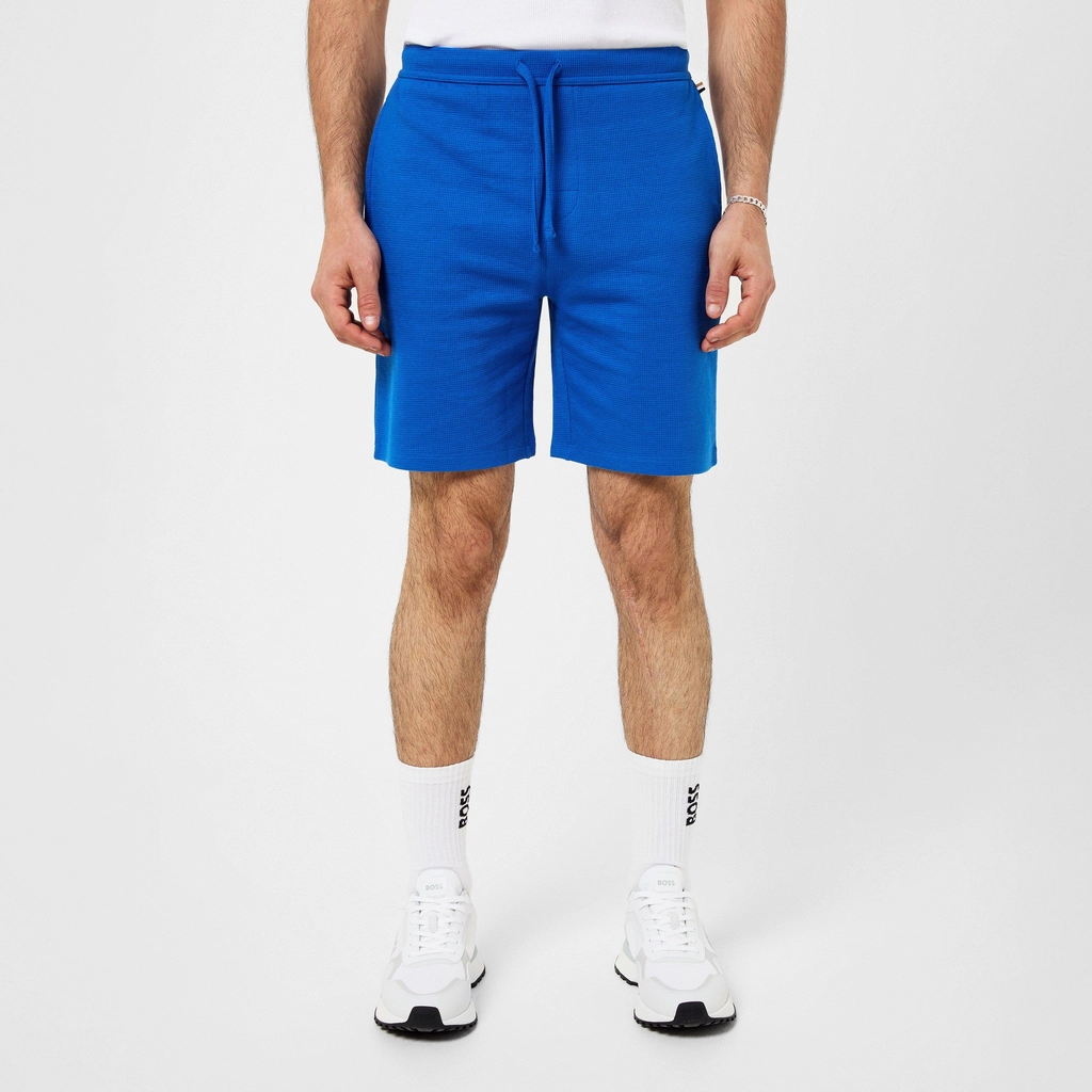 Hugo Boss Waffle Shorts 10242355 01 - Medium Blue 423